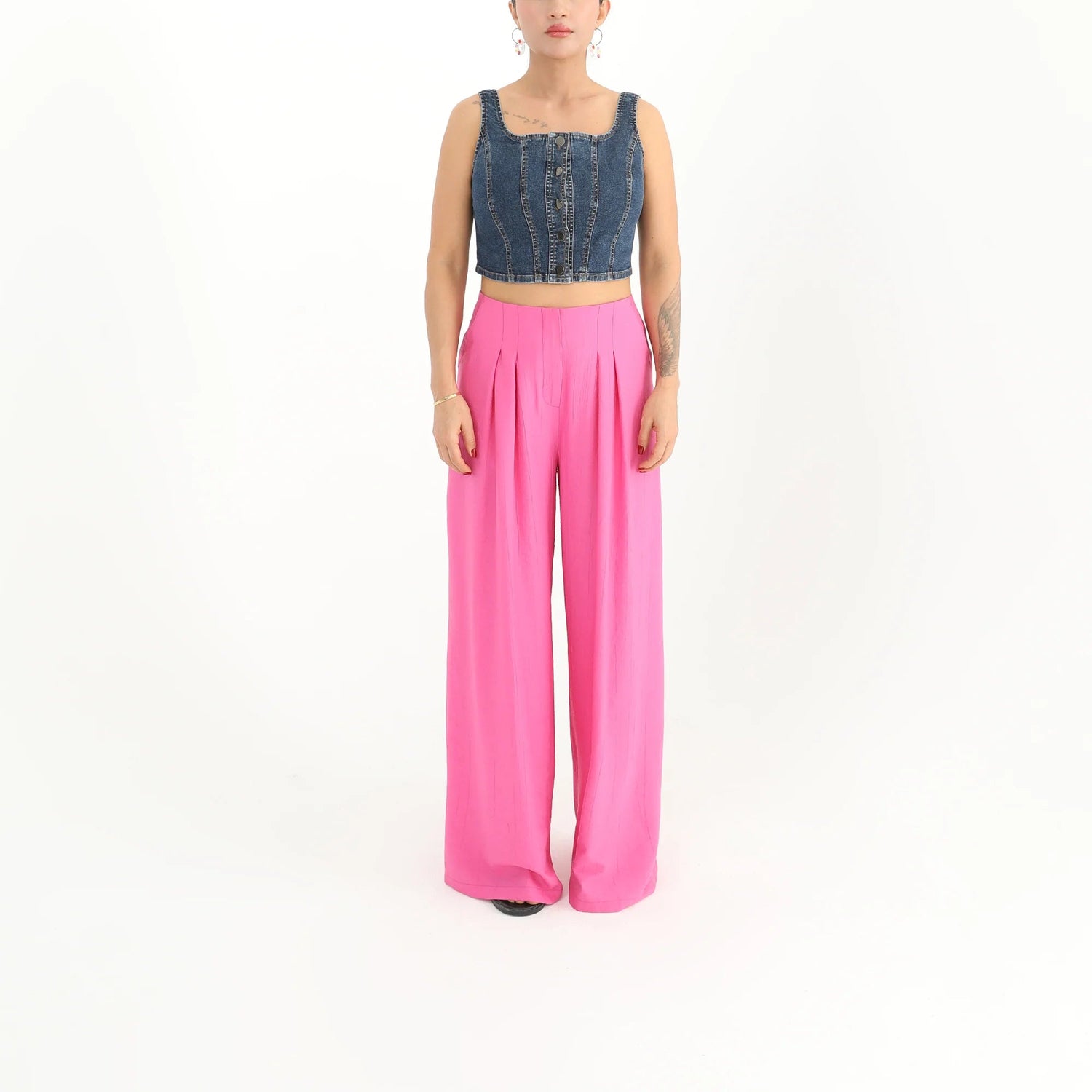 Soul Of Mu | Soul Of Mu | Pleated Front Straight Leg Pant | Cloister Collection | CONTEMPORARYSP