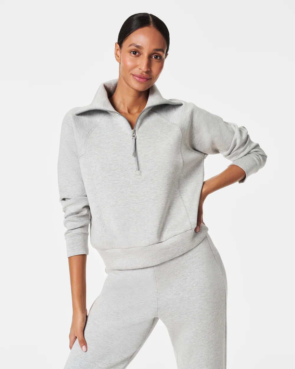 Spanx | Spanx | Airessentials Half Zip | Cloister Collection | MISSYSPORTSWEAR