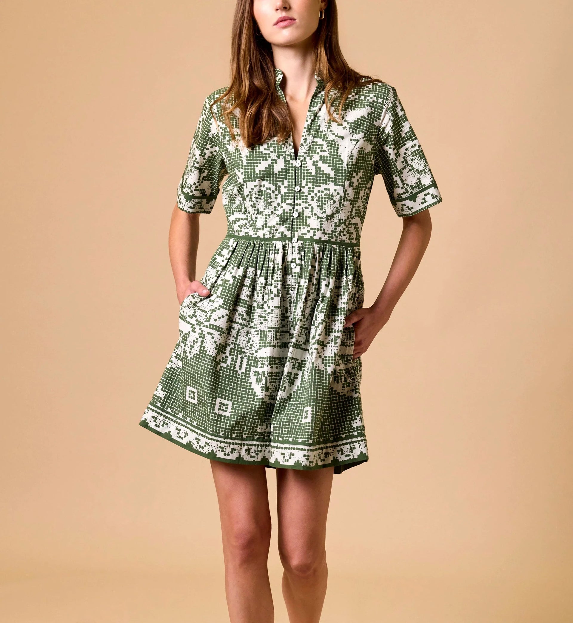 cleobella dresses Starling Mini Dress Size:18 35/36 sewing beads Golf Tennis Dress - size L Self