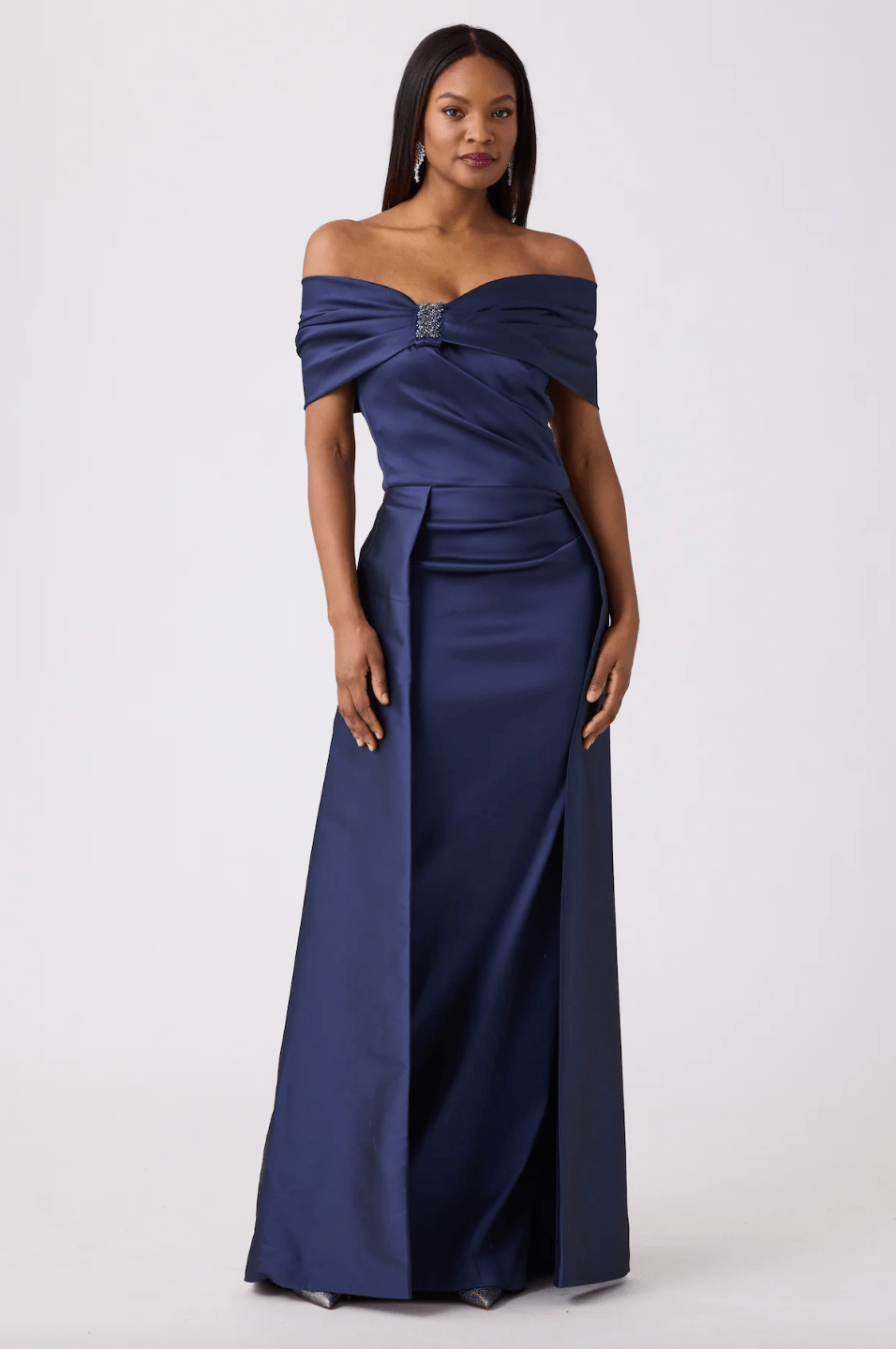 Teri Jon | Teri Jon | Off - shoulder Gown | Cloister Collection |