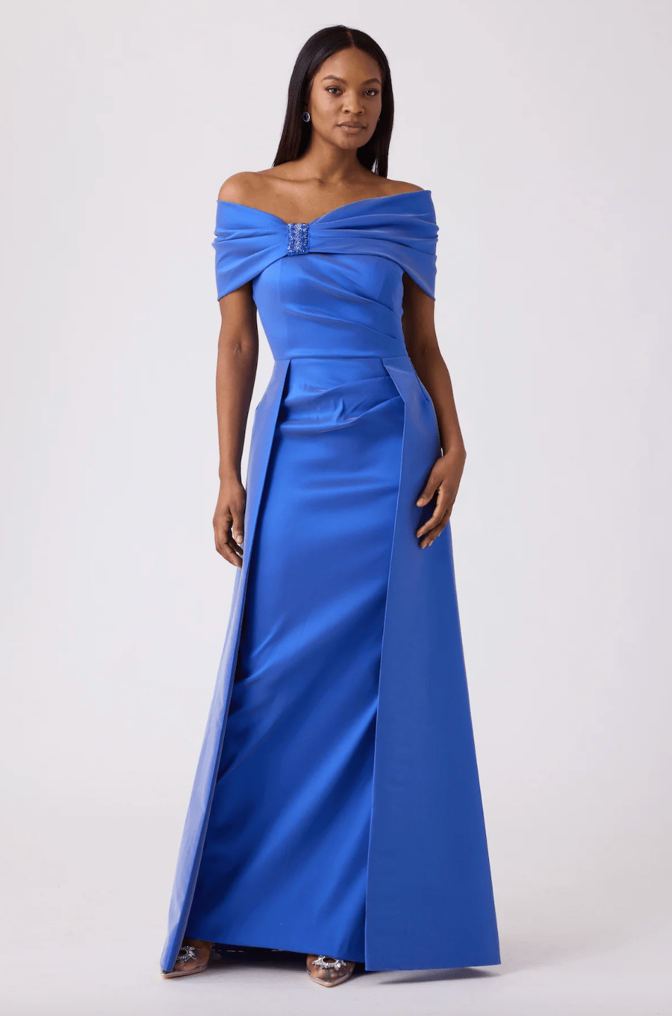 Teri Jon | Teri Jon | Off - shoulder Gown | Cloister Collection |