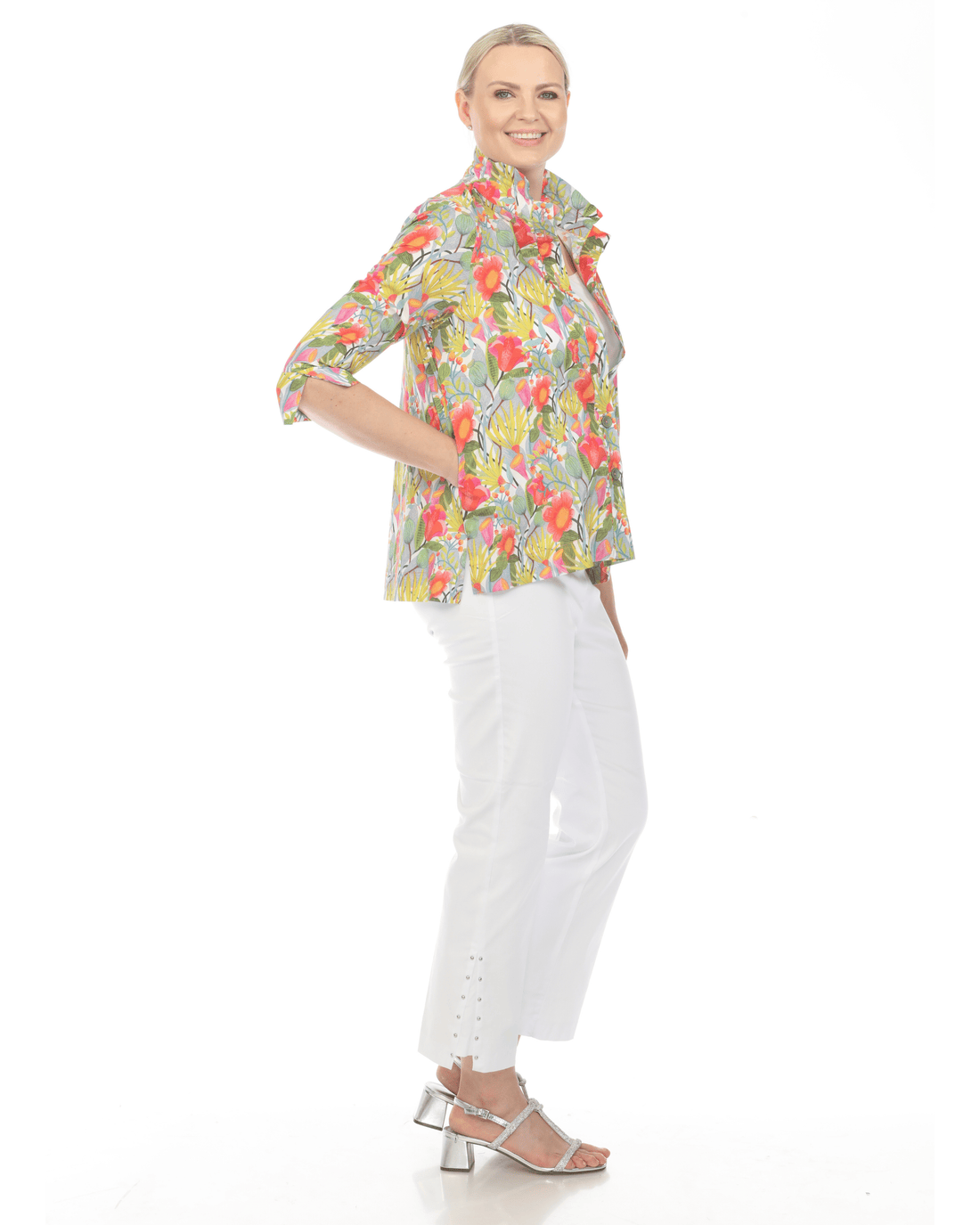 Terra | Terra | Floral Top | Cloister Collection | TOPS