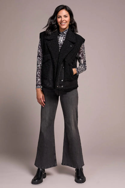 Tribal | Sleeveless Sherpa Vest