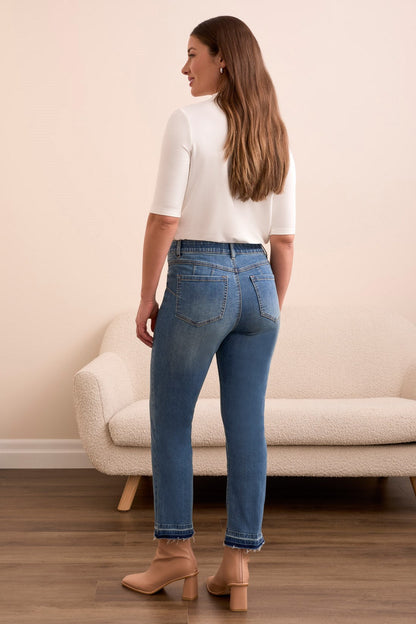 Tribal | Sophia Curvy Micro Flare Jeans