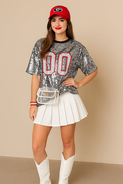 Cloister Collec | Sparkle Game Day Top