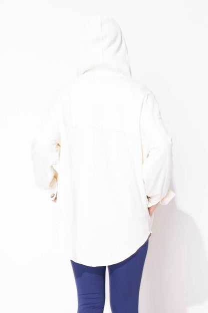 Escape By Hab | Waffle Knit Mixed Textured Hoodie