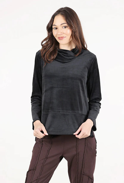Habitat | Cozy Velour Tranquil Pullover