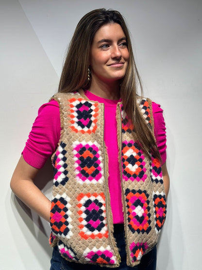 Vilagallo | Vilagallo | Crochet Vest | Cloister Collection | RESORT