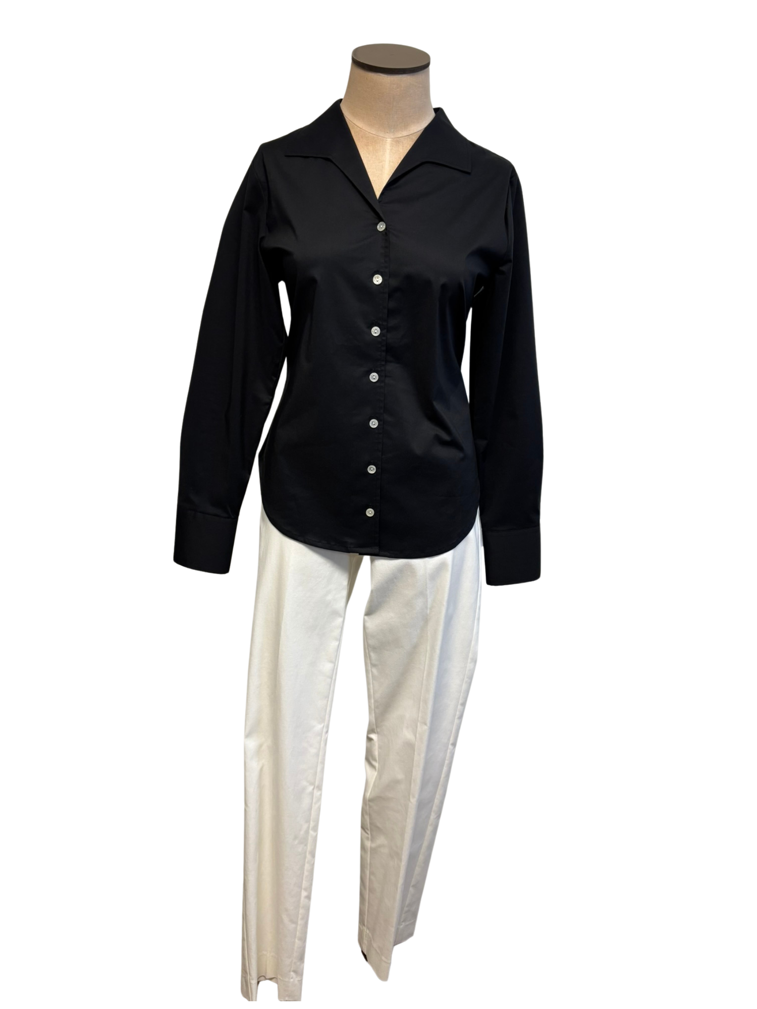 Raffinalla | Off-White Slim Leg Pants