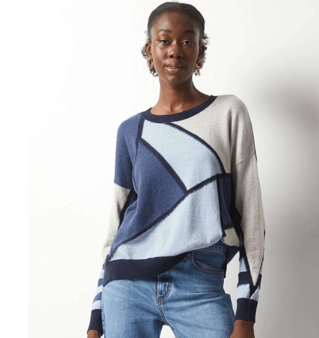 Zaket &amp; Plover | Zaket&amp; Plover | Stain Glass Pull Over Sweater | Cloister Collection | SWEATERSSEPARAT