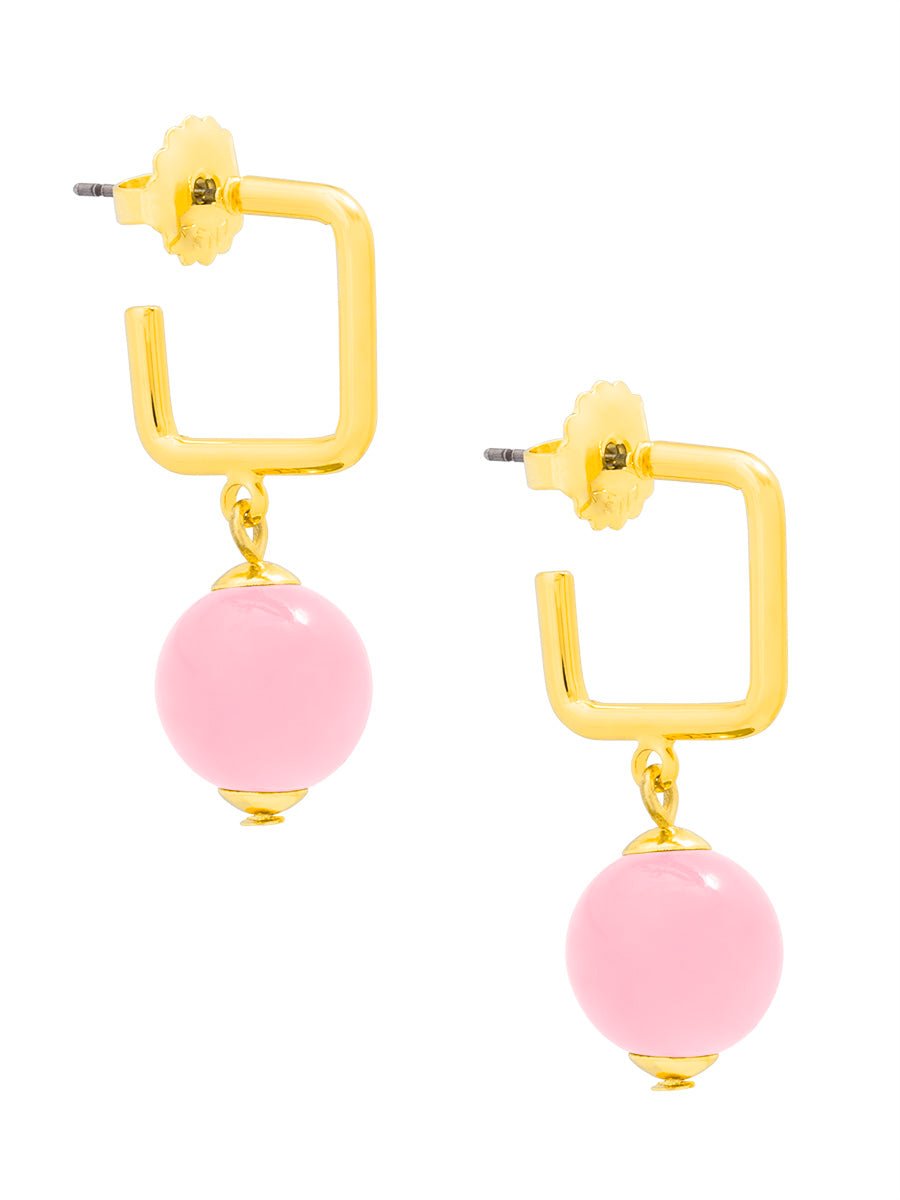 Zenzii | Zenzii | Sophie Earring - Light Pink | Cloister Collection | JEWELRY