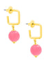 Zenzii | Zenzii | Sophie Earring - Pink | Cloister Collection | JEWELRY