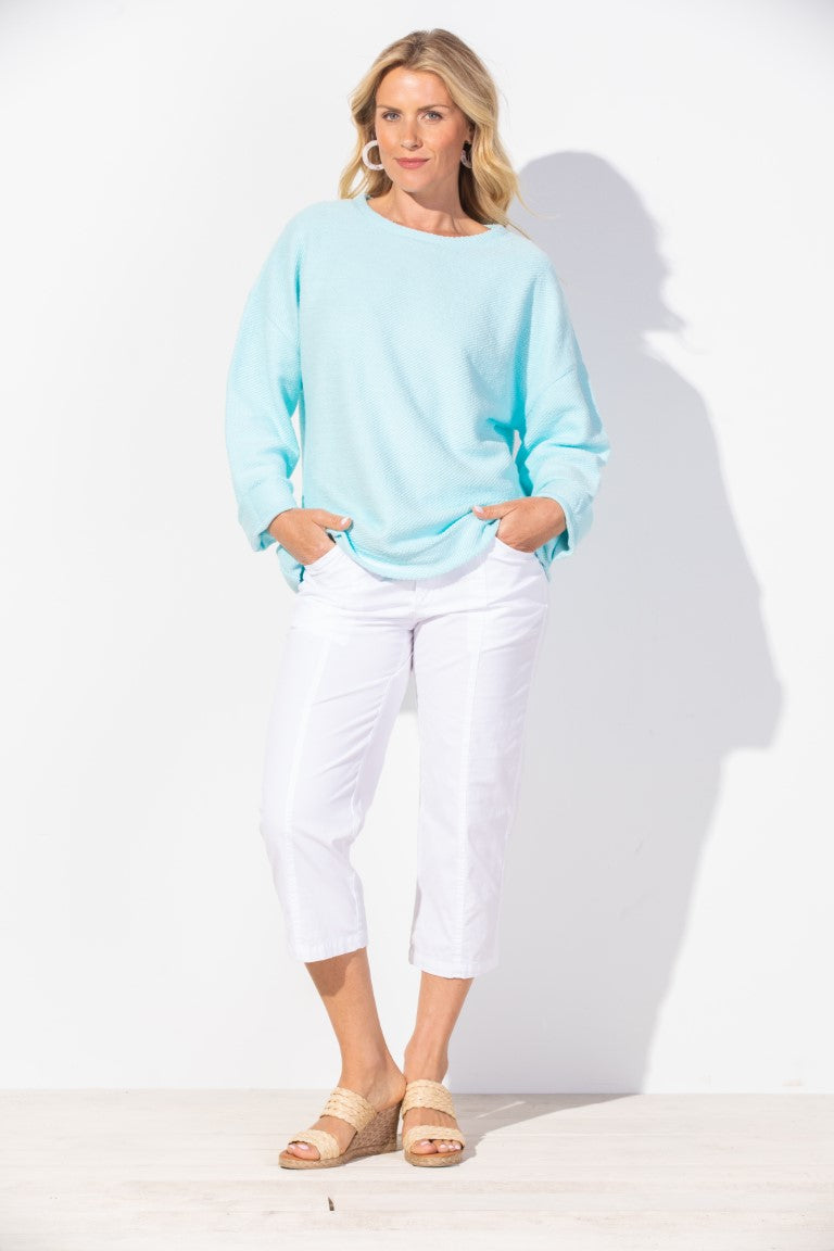 Escape By Hab | Loop Terry Top | Escape By Hab | Cloister Collection Designer Fashion