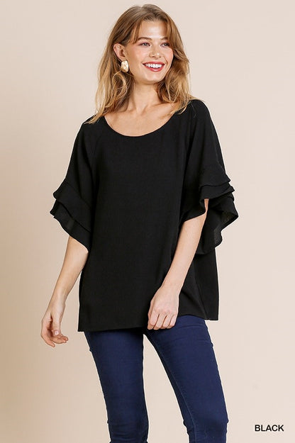 Cloister Collection| Layered Ruffle Sleeve