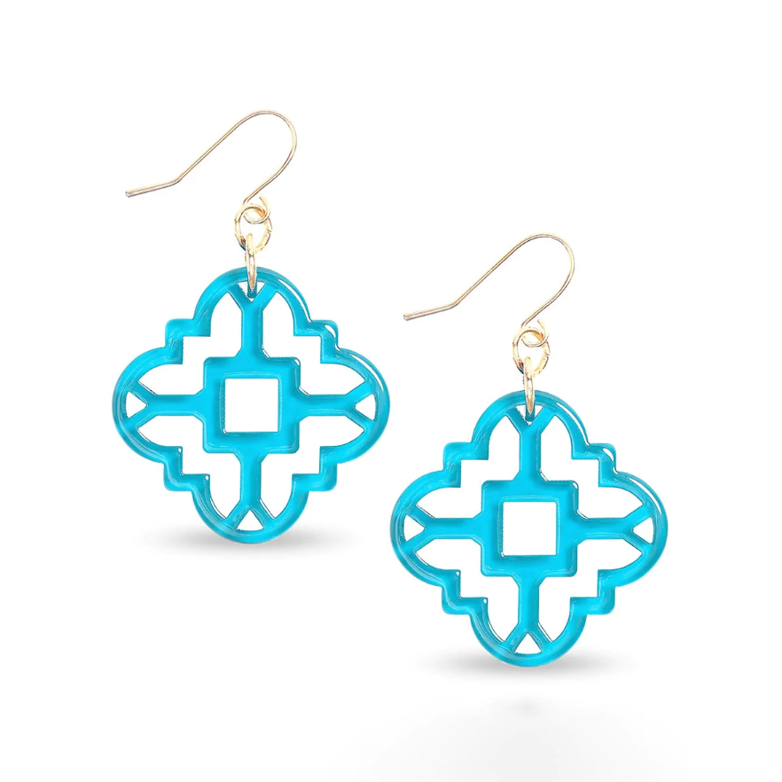 Cloister Collection | Small Resin Mosaic Tile Earring