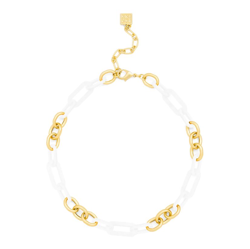 Cloister Collection | Chain Necklacce White