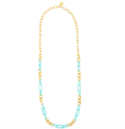 Cloister Collection | Chain Necklace Bblue
