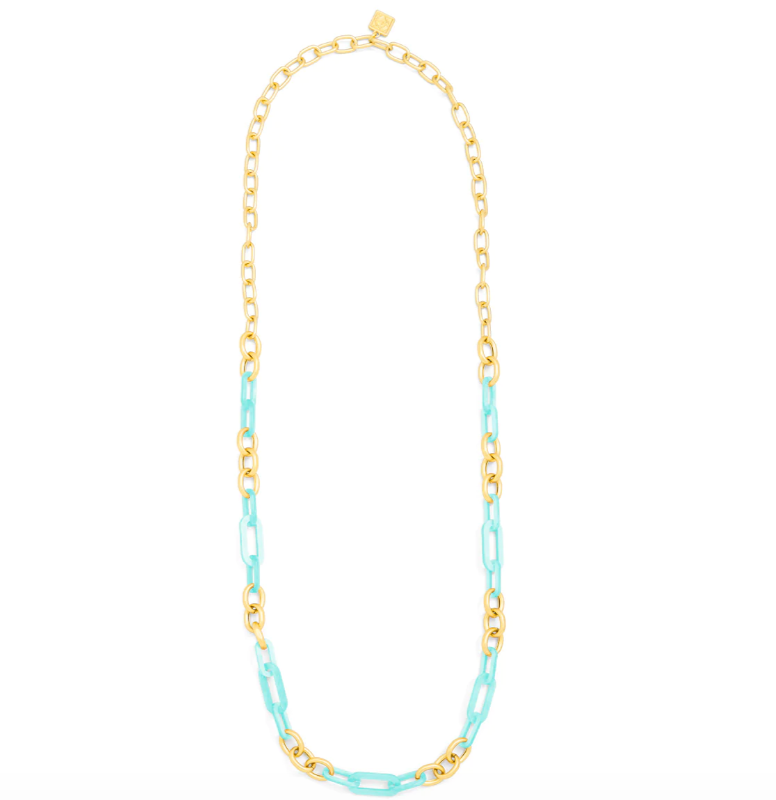 Cloister Collection | Chain Necklace Bblue