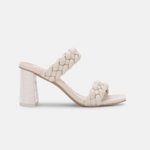 Load image into Gallery viewer, Dolce Vita | Paily Braided Two Strap Heel Ivory

