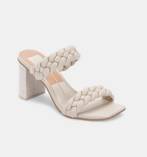 Load image into Gallery viewer, Dolce Vita | Paily Braided Two Strap Heel Ivory
