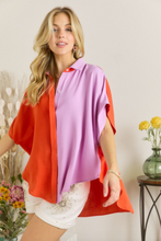 Load image into Gallery viewer, Adora | Button Down Colorblock
