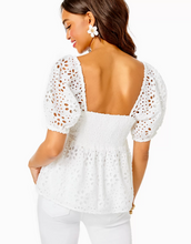 Load image into Gallery viewer, Lilly Pulitzer | Kay Short Sleeve Eyelet T
