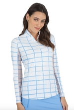 Load image into Gallery viewer, Ibkul | 1/4 Zip Cordora Print Top
