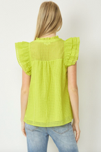 Load image into Gallery viewer, Cloister Collection | Top W Ruffle Slv Detail
