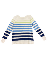 Load image into Gallery viewer, Edinbourgh Knit | Stripe Boat Neck
