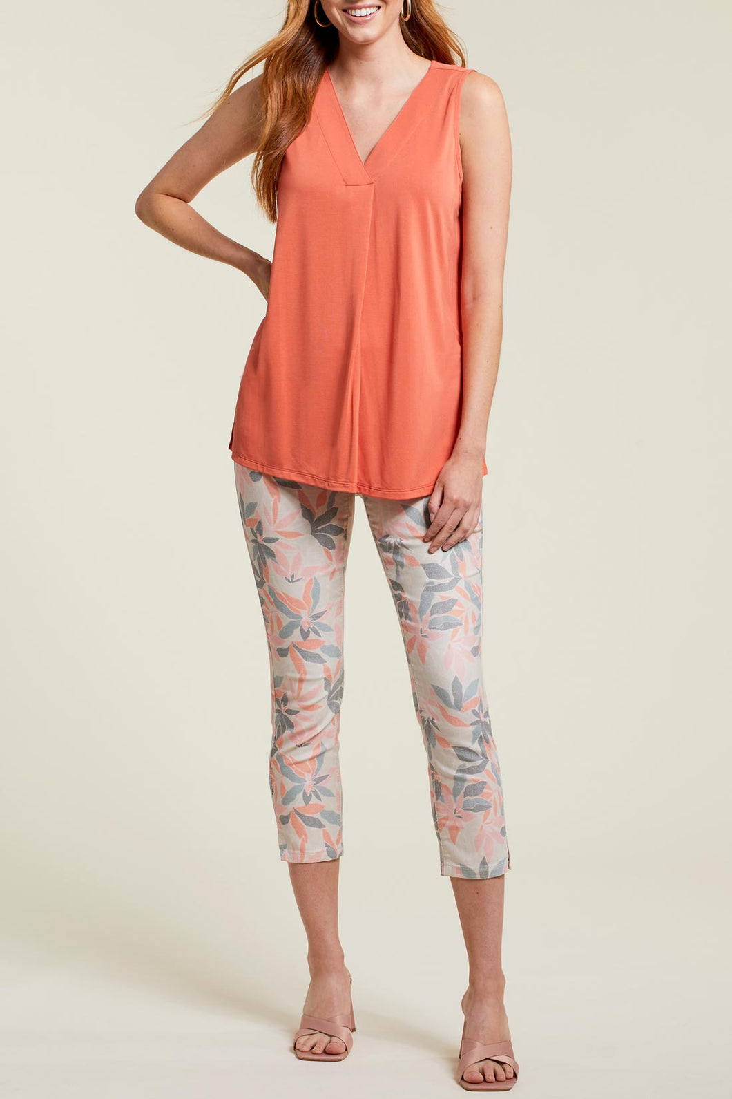 Tribal | Side Slit Capris