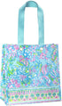 Lifeguard Press | Xl Market Shopper, Aqua La | Lifeguard Press | Cloister Collection Designer Fashion